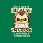 Reader Hedgehog-Mens-Long Sleeved-Tee-NemiMakeit
