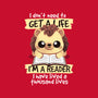 Reader Hedgehog-Unisex-Basic-Tank-NemiMakeit