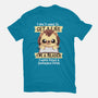 Reader Hedgehog-Womens-Fitted-Tee-NemiMakeit