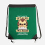 Reader Hedgehog-None-Drawstring-Bag-NemiMakeit