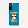 Reader Hedgehog-Samsung-Snap-Phone Case-NemiMakeit
