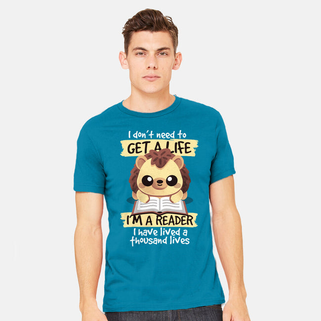 Reader Hedgehog-Mens-Heavyweight-Tee-NemiMakeit