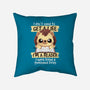 Reader Hedgehog-None-Removable Cover-Throw Pillow-NemiMakeit