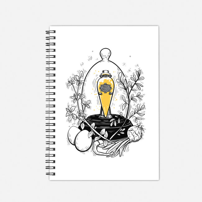 Yellow Potion-None-Dot Grid-Notebook-ellr