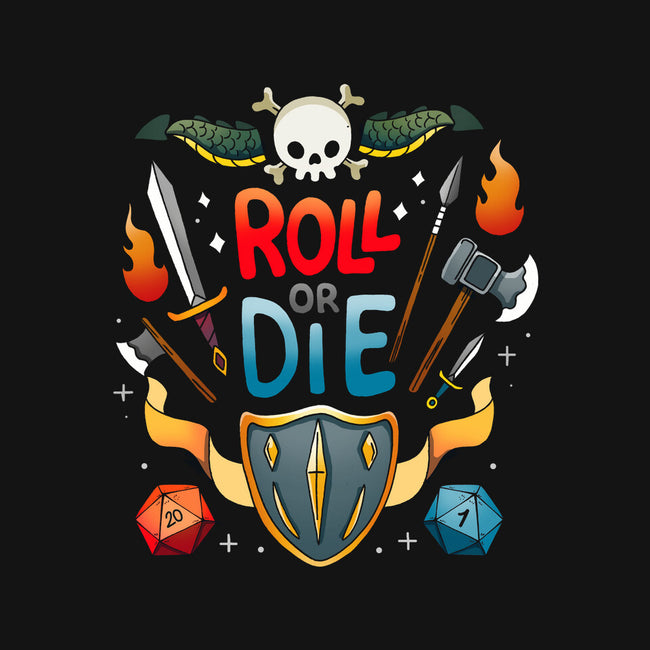 Roll Or Die-Mens-Basic-Tee-Vallina84