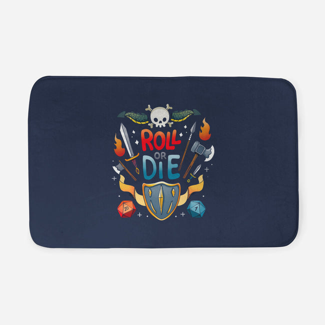 Roll Or Die-None-Memory Foam-Bath Mat-Vallina84