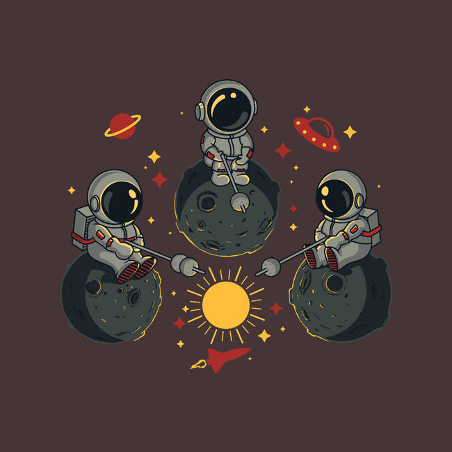 Space Camping-Womens-Basic-Tee-erion_designs