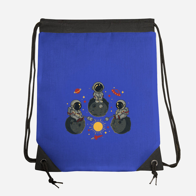 Space Camping-None-Drawstring-Bag-erion_designs