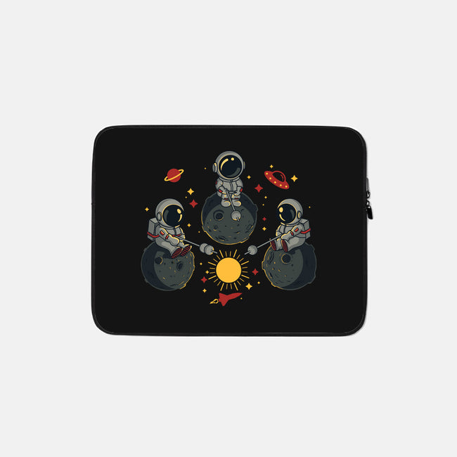 Space Camping-None-Zippered-Laptop Sleeve-erion_designs
