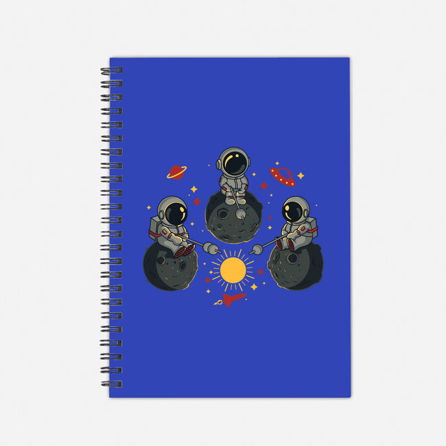 Space Camping-None-Dot Grid-Notebook-erion_designs