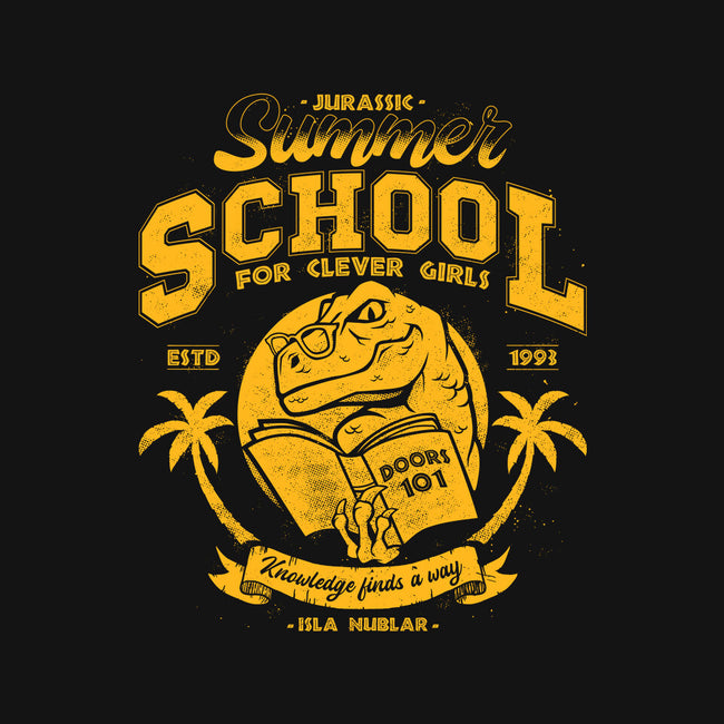 Jurassic Summer School-None-Stretched-Canvas-teesgeex