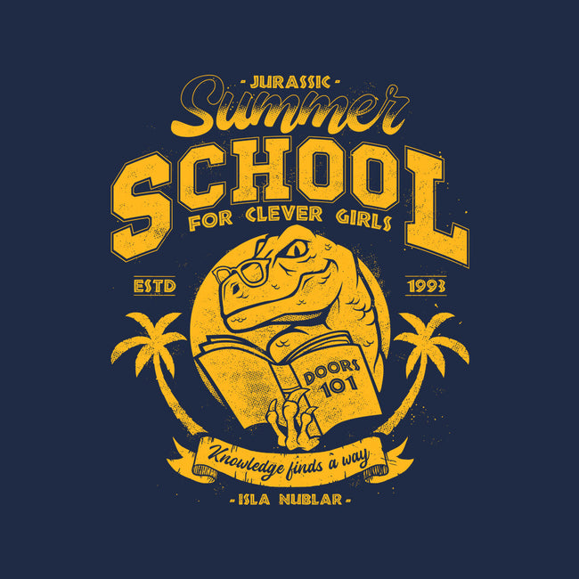 Jurassic Summer School-Unisex-Crew Neck-Sweatshirt-teesgeex