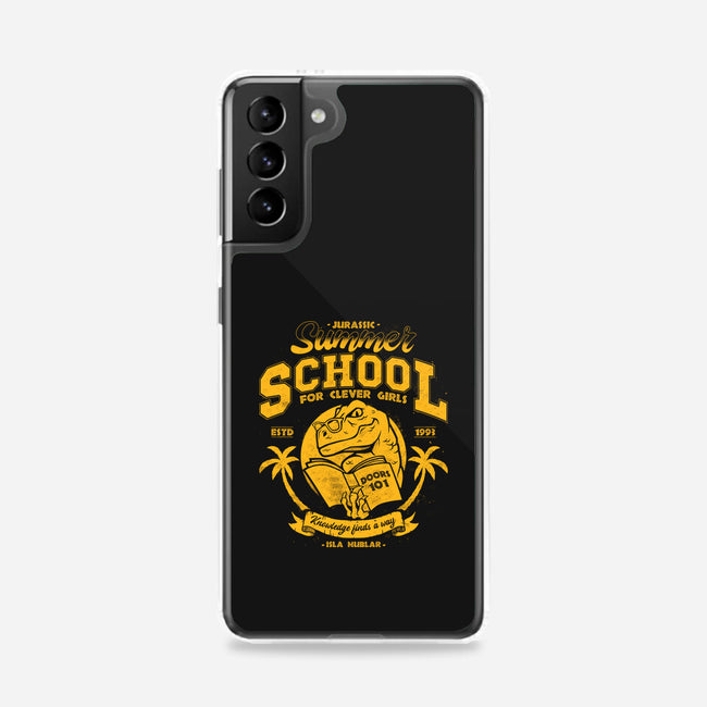 Jurassic Summer School-Samsung-Snap-Phone Case-teesgeex