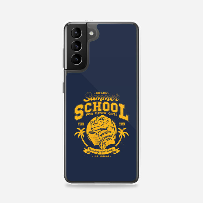Jurassic Summer School-Samsung-Snap-Phone Case-teesgeex