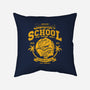 Jurassic Summer School-None-Removable Cover w Insert-Throw Pillow-teesgeex