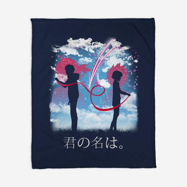 Your Name-none fleece blanket-pescapin