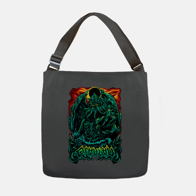 Deep Dark-None-Adjustable Tote-Bag-Conjura Geek