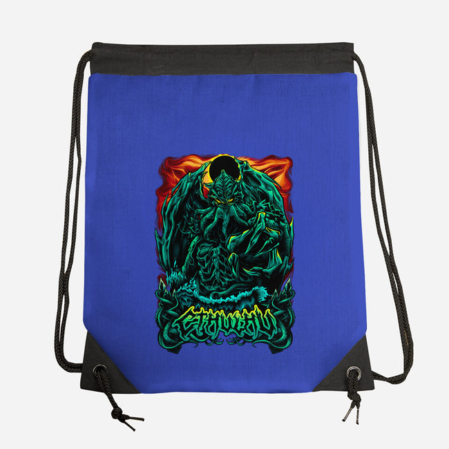 Deep Dark-None-Drawstring-Bag-Conjura Geek