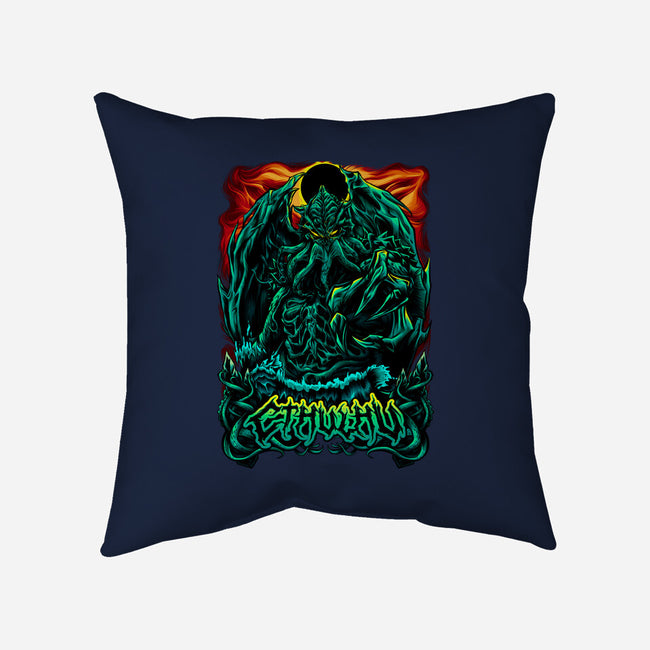 Deep Dark-None-Removable Cover w Insert-Throw Pillow-Conjura Geek