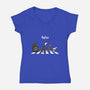 The Batch 89 Road-Womens-V-Neck-Tee-joerawks