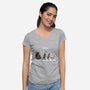 The Batch 89 Road-Womens-V-Neck-Tee-joerawks