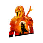 Mando-None-Removable Cover w Insert-Throw Pillow-hypertwenty