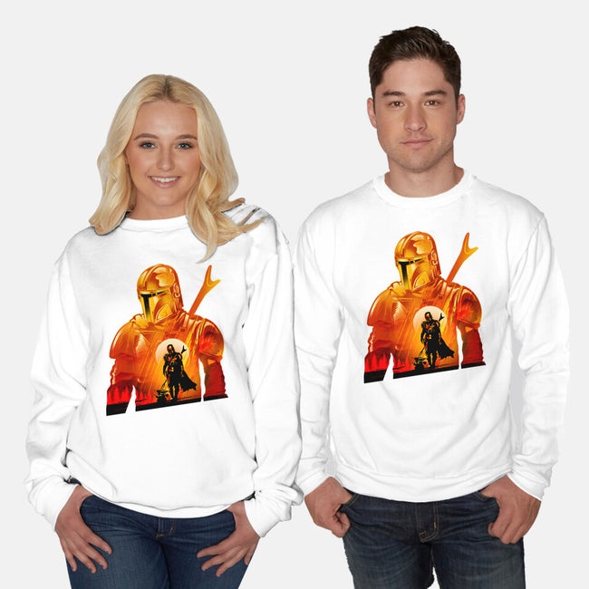 Mando-Unisex-Crew Neck-Sweatshirt-hypertwenty