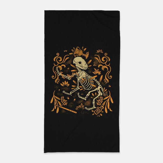 Wizardry Badger Fossil-None-Beach-Towel-estudiofitas