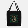 Wizardy Snake Fossil-None-Basic Tote-Bag-estudiofitas