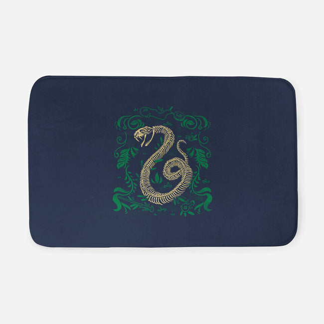 Wizardy Snake Fossil-None-Memory Foam-Bath Mat-estudiofitas