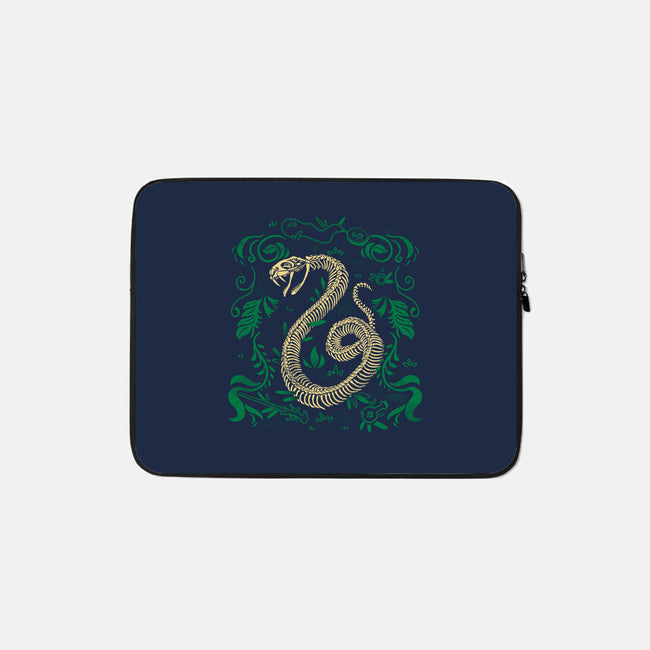 Wizardy Snake Fossil-None-Zippered-Laptop Sleeve-estudiofitas