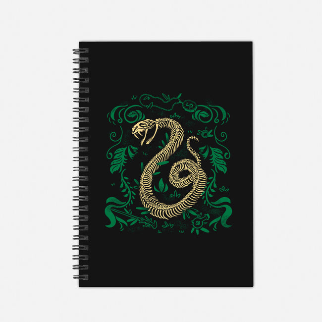 Wizardy Snake Fossil-None-Dot Grid-Notebook-estudiofitas