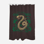 Wizardy Snake Fossil-None-Polyester-Shower Curtain-estudiofitas