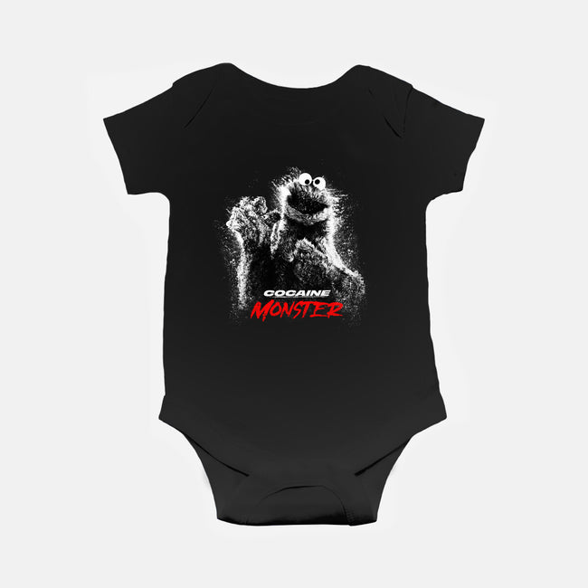 Cocaine Monster-Baby-Basic-Onesie-ouno