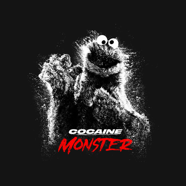 Cocaine Monster-Womens-Off Shoulder-Sweatshirt-ouno
