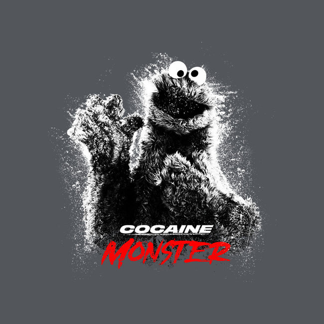 Cocaine Monster-Womens-Fitted-Tee-ouno
