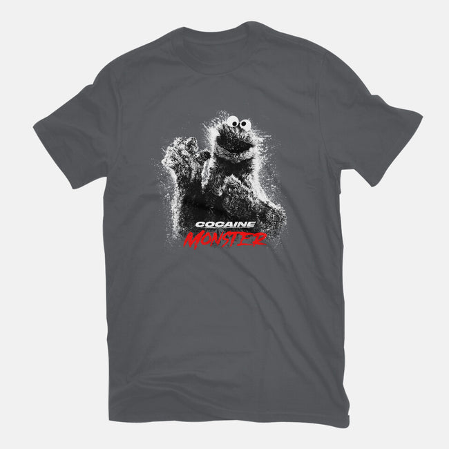 Cocaine Monster-Womens-Fitted-Tee-ouno