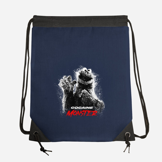 Cocaine Monster-None-Drawstring-Bag-ouno