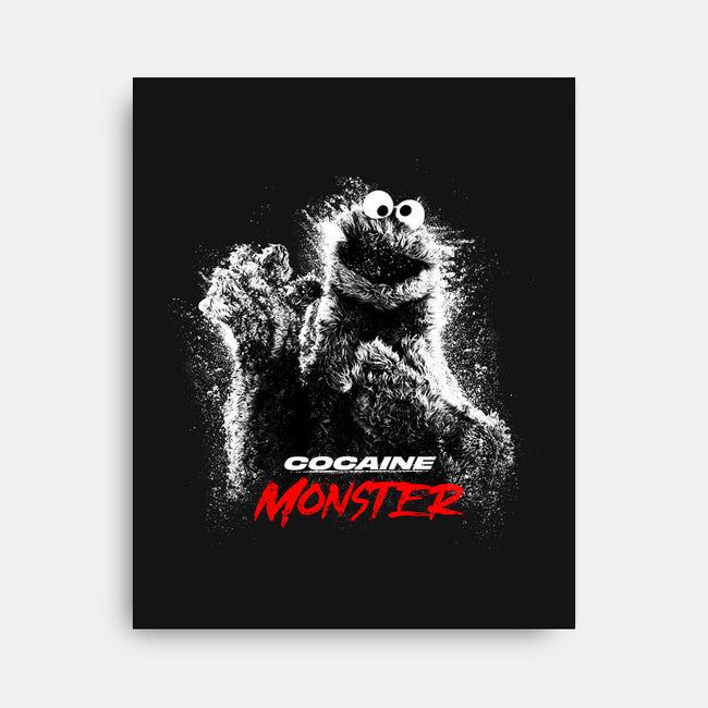 Cocaine Monster-None-Stretched-Canvas-ouno