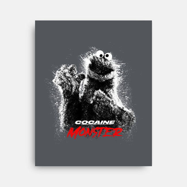 Cocaine Monster-None-Stretched-Canvas-ouno