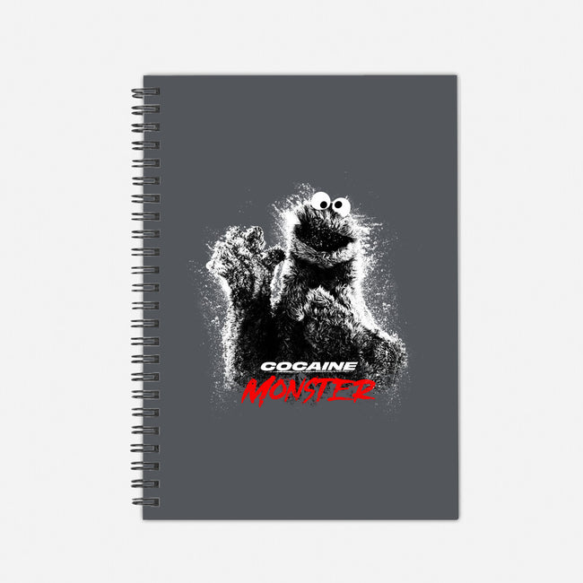 Cocaine Monster-None-Dot Grid-Notebook-ouno