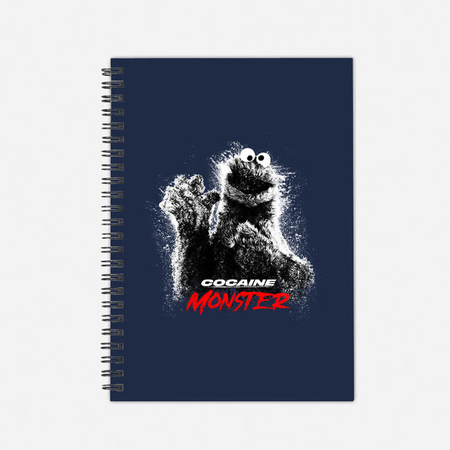 Cocaine Monster-None-Dot Grid-Notebook-ouno