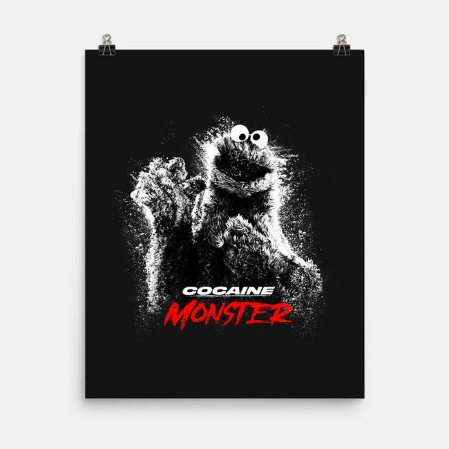 Cocaine Monster-None-Matte-Poster-ouno