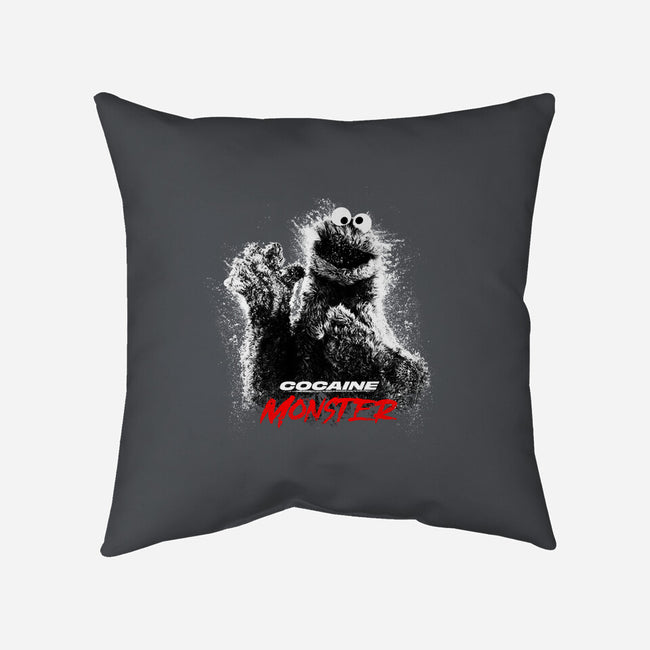 Cocaine Monster-None-Removable Cover w Insert-Throw Pillow-ouno