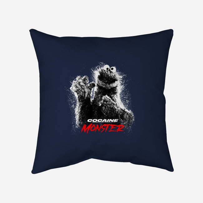 Cocaine Monster-None-Removable Cover w Insert-Throw Pillow-ouno