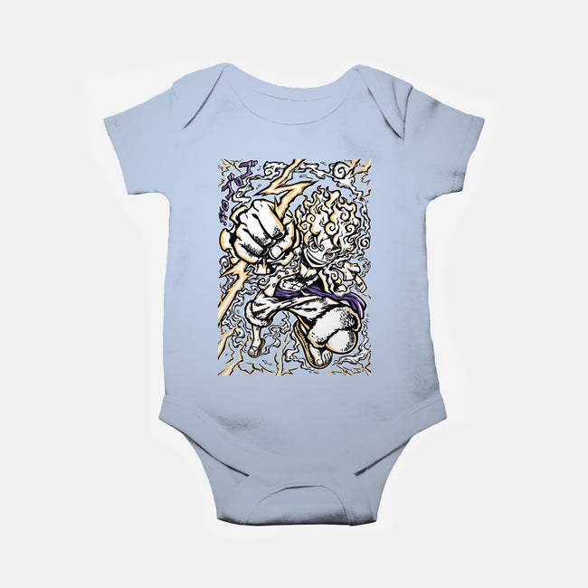 Luffy Gear 5-Baby-Basic-Onesie-Panchi Art