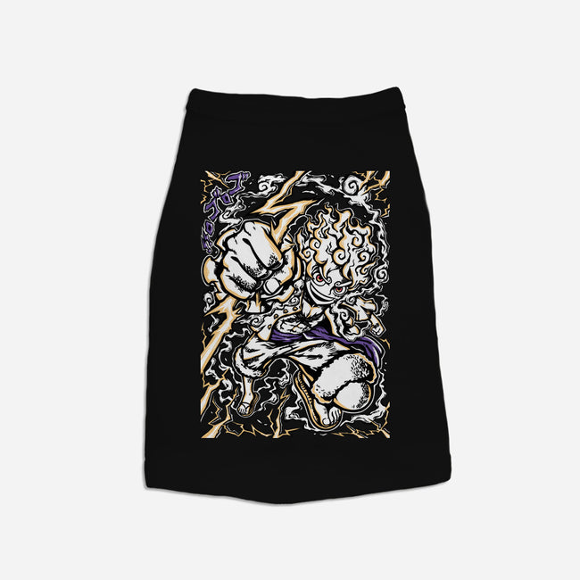 Luffy Gear 5-Dog-Basic-Pet Tank-Panchi Art