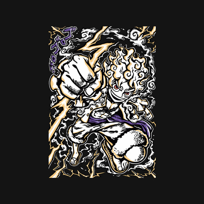 Luffy Gear 5-Mens-Heavyweight-Tee-Panchi Art