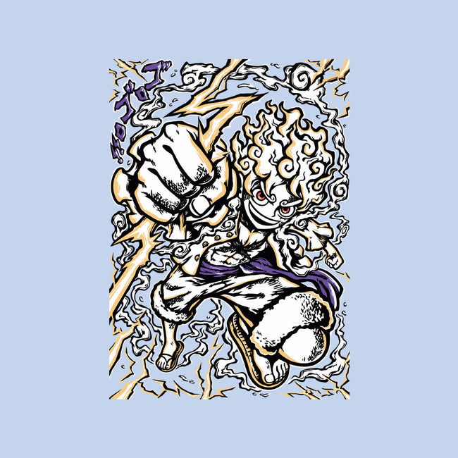 Luffy Gear 5-Womens-Fitted-Tee-Panchi Art