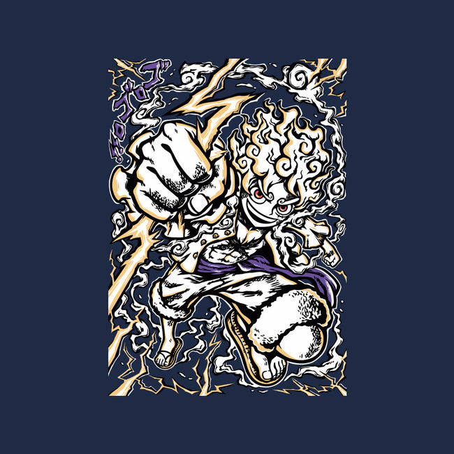 Luffy Gear 5-Womens-Fitted-Tee-Panchi Art